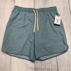 NWT Penguin Sport Shorts Large‎ Smoke Blue Heather Performance Mens